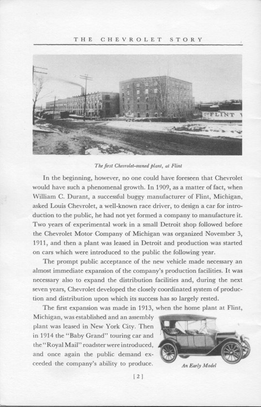 The Chevrolet Story - Published 1951 Page 13